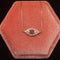 Ruby & Diamond Evil Eye Necklace in 18k Rose Gold - #570 - NLRUB011724