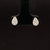 Diamond Pear-Shaped Cluster Stud Earrings in 18k Rose Gold - #592 - ERDIA356930