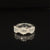 Diamond Baguette & Round Art Deco Lace Ring in 18k White Gold - #606 - RGDIA674342