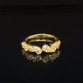 Yellow Diamond Cascade Anniversary Wedding Ring in 18k Yellow Gold - #611 - RGDIA670982