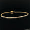 Diamond Delicate Tennis Bracelet in 18k Yellow Gold - (#115-BRDIA088109) - Divine & Timeless Jewelry