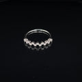 Contemporary Diamond Step Stacking Ring in 14k White Gold - #155 ASR44905WG - Divine & Timeless Jewelry