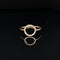 Modern Eternity Circle Diamond Ring in 14k Rose Gold - #160 - SR22513RG - Divine & Timeless Jewelry