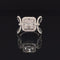 Diamond 0.74ctw Open Cluster Orbital Ring in 18K White Gold - #435 - RGDIA658490