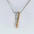 Diamond Multi Arc Rope Pendant in 18k Two Tone Gold -(#18-HPDIA001058) - Divine & Timeless Jewelry