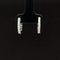 Diamond Small-Medium Hoop Earrings in 18k White Gold - #190 - ERDIA345524