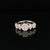 Diamond Cluster Wreath Anniversary Ring in 18k White Gold - (#242 - HRDIA004044)