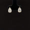 2ctw E-F/VS Lab Grown Diamond Pear Solitaire Stud Earrings in 18k Yellow Gold - IGI Certified - #256 PS200Y18R100
