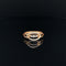 Diamond Delicate Triple Halo Ring in 18k Rose Gold - (#25-HRDIA002172) - Divine & Timeless Jewelry