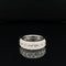 Diamond 2.88ctw Emerald & Brilliant Cut Eternity Wedding Band in 18k White Gold - #264 -RGDIA666236