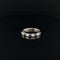 Sapphire & Diamond Anniversary Wedding Band in 18k White Gold - (#31-HRSAP00135)8 - Divine & Timeless Jewelry
