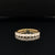 Diamond 0.69ctw Single Row Anniversary Ring Wedding Band in 18k Yellow Gold - #366 - RGDIA670088