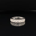 Diamond 0.98ctw Channel Band Wedding Ring in 18k White Gold - #368 - RGDIA669962