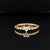 Diamond 0.22ctw Heart Solitaire Bezel Engagement Ring in 18k Yellow Gold - #371- RGDIA668270