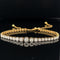 Diamond 1.08ctw Illusion Bolo Tennis Bracelet in 18k Yellow Gold - Adjustable in Length - #376 HBDIA000158