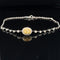 Fancy Yellow & White Diamond 0.74ctw Bezel Tennis Bracelet in 18k Two-Tone Gold - #379 - BRDIA090755