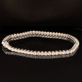 Diamond Classic Tennis Bracelet in 18k White Gold - #495 - BEDIA091163