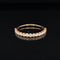 Diamond ½ Eternity Wedding Ring in 18k Rose Gold - #536 - RGDIA666524