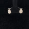 Diamond Petite Pear Cluster Stud Earrings in 18k Rose Gold - (#6-HEDIA002749) - Divine & Timeless Jewelry
