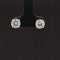 2ctw E-F/VS Lab Grown Diamond Round Solitaire Stud Earrings in 18k Yellow Gold - IGI Certified - #255 R200Y18R100