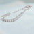 Modern & Slender Diamond Bar Tennis Bracelet in 18k White Gold - (#143 - BR1246 - #37950WG) - Divine & Timeless Jewelry